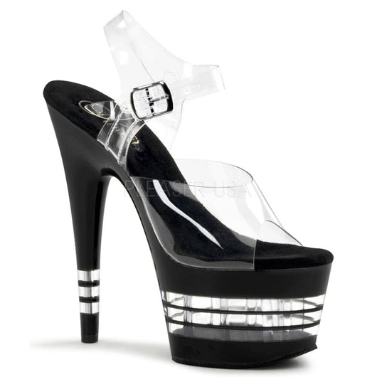 Pleaser ADO708LN/C/B TRANSPARENT