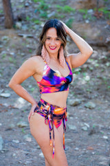 Top Deportivo Cut Out PACHAMAMA COLLECTION" Blossom Sport Bra