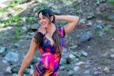 Mono Corto con Manga "PACHAMAMA COLLECTION" Blossom Jumpsuit