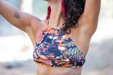 Top Deportivo Bikini "PACHAMAMA COLLECTION" Feather Sport Bra