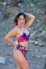 Top Deportivo Cut Out PACHAMAMA COLLECTION" Blossom Sport Bra