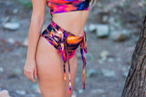 Hot Panty Strapped Pole Dance "PACHAMAMA COLLECTION" Blossom Bottom