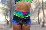 Short Culotte Pole Dance "PACHAMAMA COLLECTION" Aurora Basic Bottom