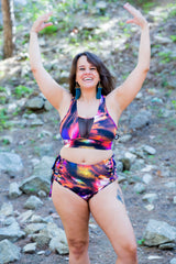 Hot Panty Strapped Pole Dance "PACHAMAMA COLLECTION" Blossom Bottom