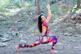 Mono Largo con Manga "PACHAMAMA COLLECTION" Blossom Jumpsuit