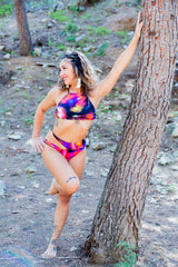 Hot Panty Glider Pole Dance "PACHAMAMA COLLECTION" Blossom Bottom