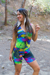 Mono Corto SIN Manga "PACHAMAMA COLLECTION" Aurora Jumpsuit