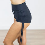 Short con Tiras  Pole Dance Strapped Bottom "CRAYON COLLECTION" NEGRO