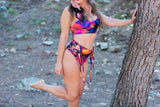 Hot Panty Strapped Pole Dance "PACHAMAMA COLLECTION" Blossom Bottom