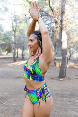 Top Deportivo Cut Out PACHAMAMA COLLECTION" Aurora Sport Bra
