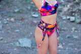 Hot Panty Strapped Pole Dance "PACHAMAMA COLLECTION" Blossom Bottom