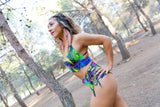 Hot Panty Strapped Pole Dance "PACHAMAMA COLLECTION" Aurora Bottom