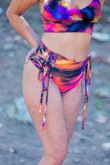 Hot Panty Strapped Pole Dance "PACHAMAMA COLLECTION" Blossom Bottom