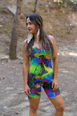 Mono Corto SIN Manga "PACHAMAMA COLLECTION" Aurora Jumpsuit