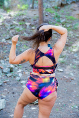 Hot Panty Strapped Pole Dance "PACHAMAMA COLLECTION" Blossom Bottom