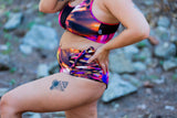 Hot Panty Strapped Pole Dance "PACHAMAMA COLLECTION" Blossom Bottom