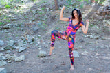 Mono Largo con Manga "PACHAMAMA COLLECTION" Blossom Jumpsuit