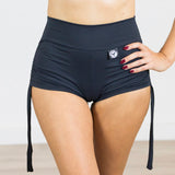 Short con Tiras  Pole Dance Strapped Bottom "CRAYON COLLECTION" NEGRO