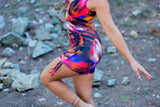 Mono Corto SIN Manga "PACHAMAMA COLLECTION" Blossom Jumpsuit