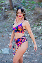Top Deportivo Cut Out PACHAMAMA COLLECTION" Blossom Sport Bra