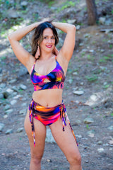 Top Deportivo Cut Out PACHAMAMA COLLECTION" Blossom Sport Bra