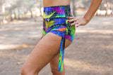 Culotte Pole Dance "PACHAMAMA COLLECTION" Aurora Adjustable Bottom