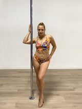 Top Deportivo Cut Out CALEIDOSCOPIO COLLECTION" Barcelona Sport Bra