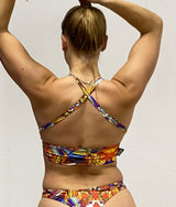 Top Deportivo Cut Out CALEIDOSCOPIO COLLECTION" Barcelona Sport Bra