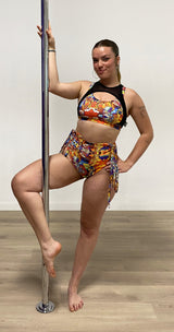 Hot Panty Strapped Pole Dance "CALEIDOSCOPIO COLLECTION" Barcelona Bottom