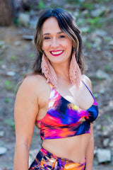 Top Deportivo Cut Out PACHAMAMA COLLECTION" Blossom Sport Bra