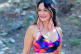 Top Deportivo Cut Out PACHAMAMA COLLECTION" Blossom Sport Bra