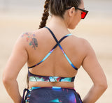 Top Deportivo Cut Out  VR "METAVERSO COLLECTION" Sport Bra