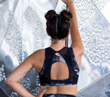 Top Deportivo Alta Sujeción Doble con transparencia 3D "METAVERSO COLLECTION"