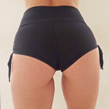 Culotte Pole Dance Negro Ajustable / Short Bottom Pole Dance Adjustable