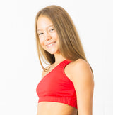 Top Pole Dance Fitness Sandía 1 Hombro TEEN / Pole Dance Sport Bra Watermelon 1 Shoulder TEEN