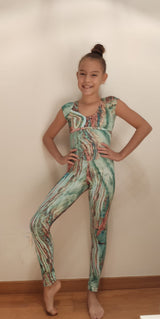 30% OFF MONO ACROBACIA NIÑA TIERRA "UNIVERSE"  / TIERRA "UNIVERSE" ACROBACY KIDS JUMPSUIT